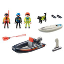 Playmobil City Action redding poolglijder en rub. speedboot