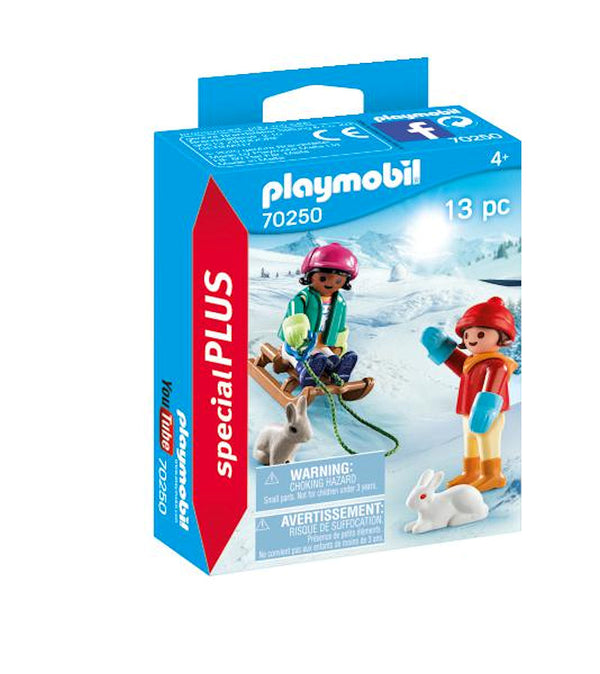 Playmobil 70250 Special Plus Kinderen met Slee