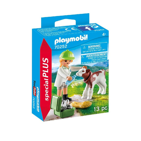 Playmobil 70252 Special Plus Dierenarts met Kalf