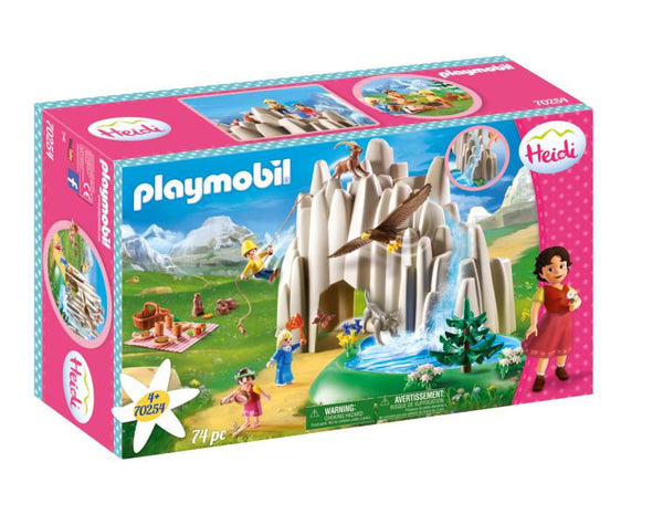 Playmobil 70254 Heidi, Klara en Peter bij het Meer