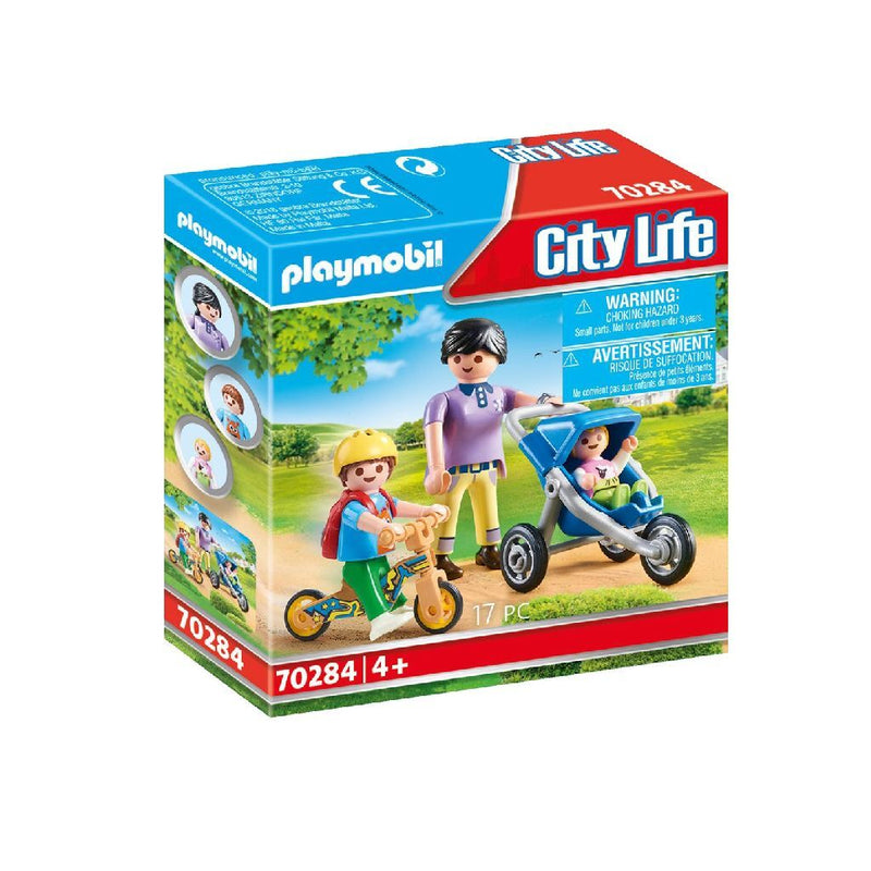 Playmobil City Life Mama met kinderen