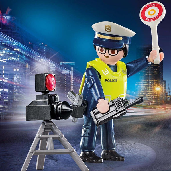 Playmobil 70305 Politieman met Flitscontrole