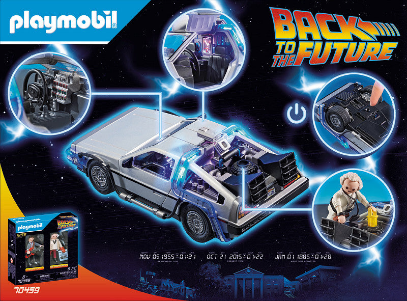 Playmobil 70317 Back To The Future DeLorean + Licht