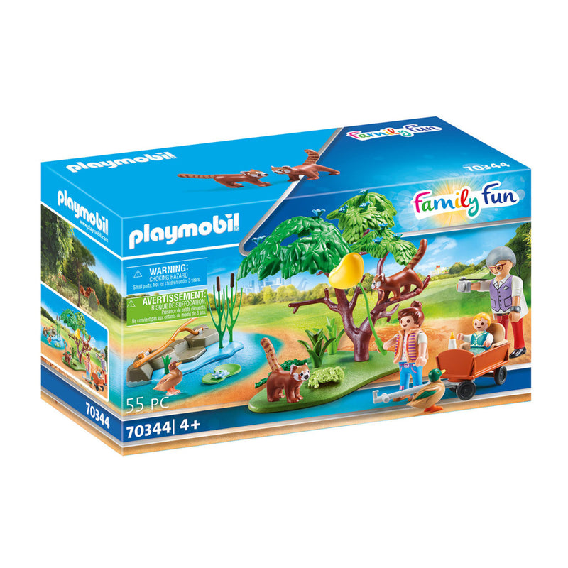 Playmobil 70344 Family Fun Buitenverblijf Rode Panda&