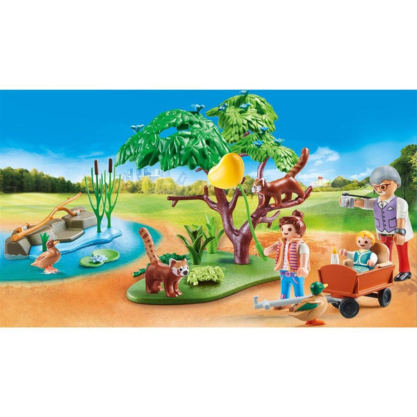 Playmobil 70344 Family Fun Buitenverblijf Rode Panda&#039;s