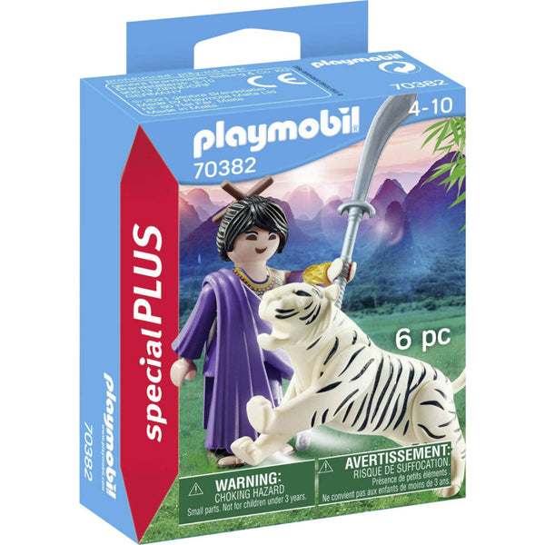 Playmobil Specials Aziatische Vechter met Tijger - 70382