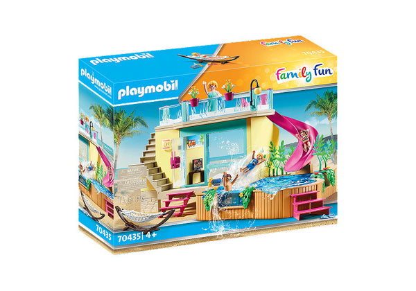 Playmobil 70435 Family Fun Bungalow met Zwembad
