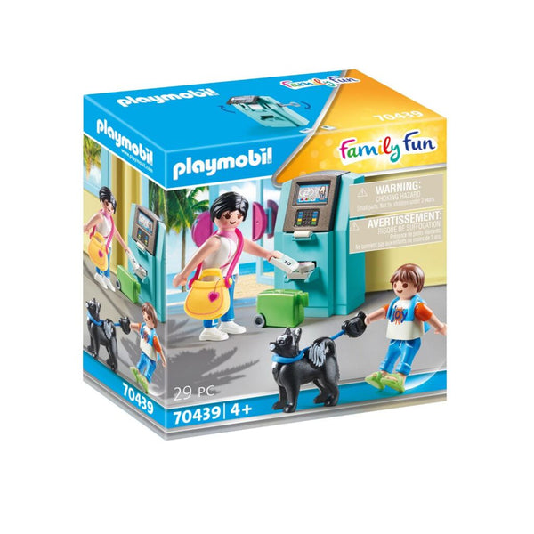Playmobil 70439 Family Fun Vakantiegangers met Geldautomaat