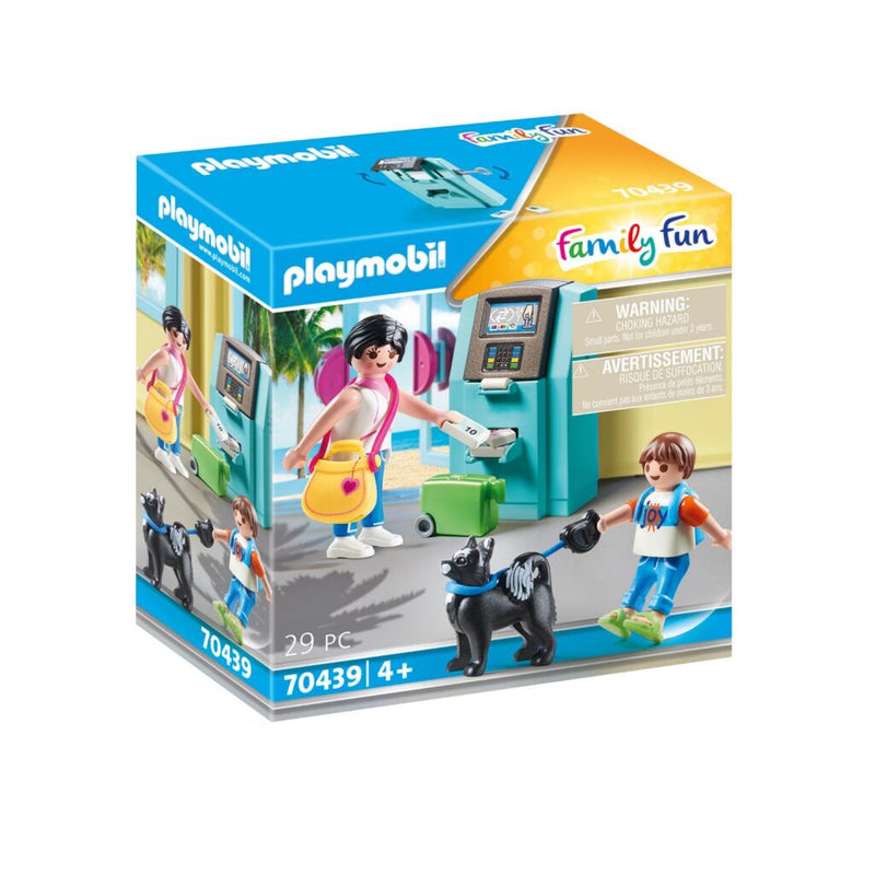 Playmobil 70439 Family Fun Vakantiegangers met Geldautomaat