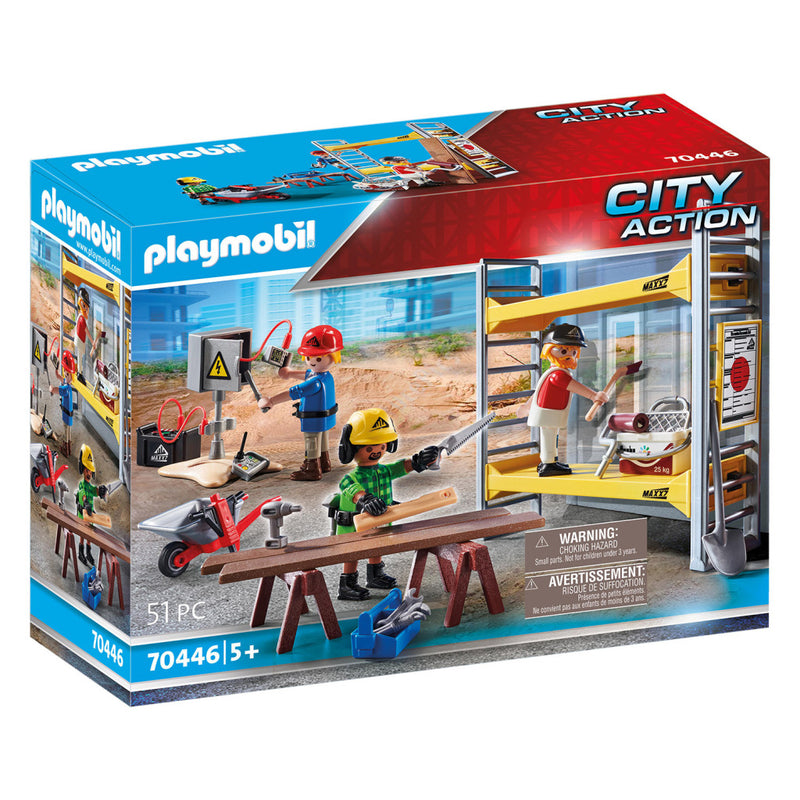 Playmobil 70446 City Action Stelling met Bouwvakkers