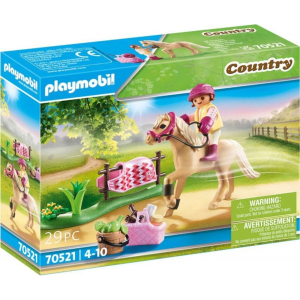 Playmobil 70521 Country Collectie Pony Duitse Rijpony