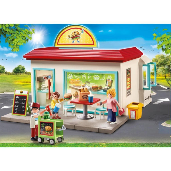 Playmobil 70540 City Live Hamburgertent