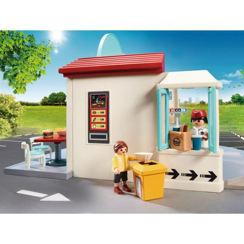 Playmobil 70540 City Live Hamburgertent