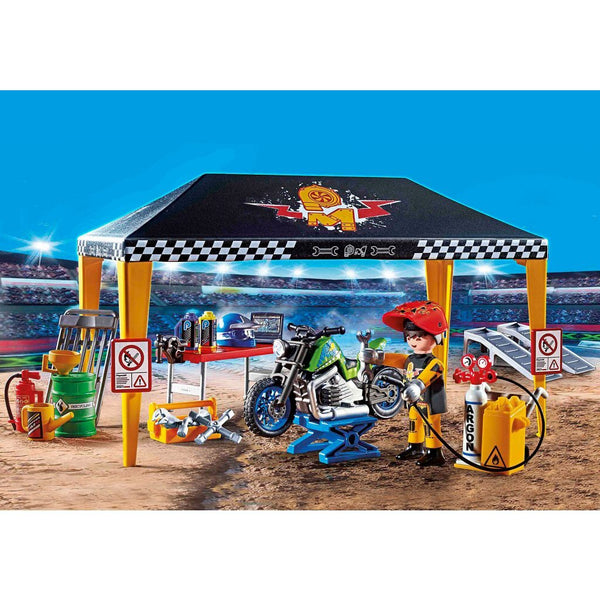 Playmobil Stuntshow Werkplek Tent - 70552