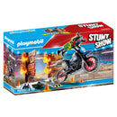 Playmobil 70553 Stunt Show Motor met Vuurmuur
