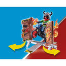 Playmobil 70553 Stunt Show Motor met Vuurmuur