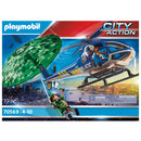 Playmobil 70569 City Action Politiehelikopter Parachute-Achtervolging