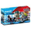 Playmobil 70572 City Action Politiemotor Achtervolging van de Geldrover