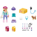 Playmobil 70595 City Life Modemeisje met Hond