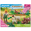 Playmobil 70608 Country Boerin met Weidedieren