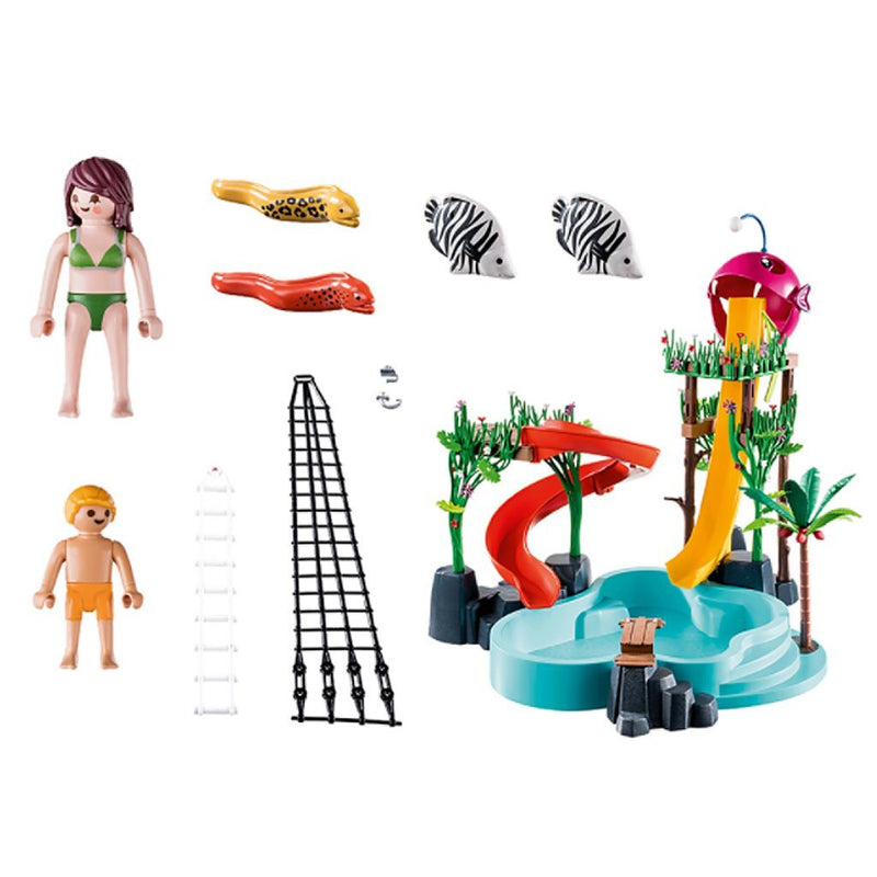 Playmobil 70609 Family Fun Glijbanen Waterpark