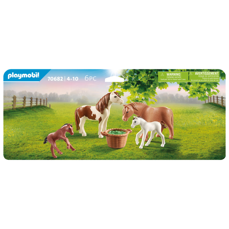 Playmobil Country Pony's met Veulens - 70682