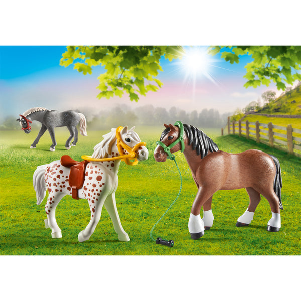 Playmobil 70683 Country Pony's 3 Stuks