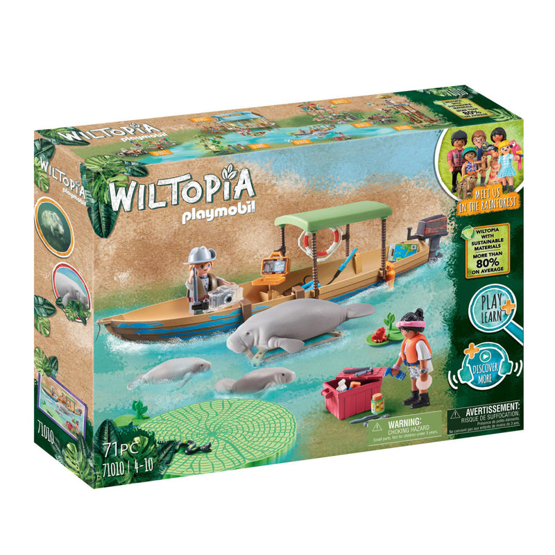 Playmobil 71010 Wiltopia Boottocht Zeekoeien + Geluid