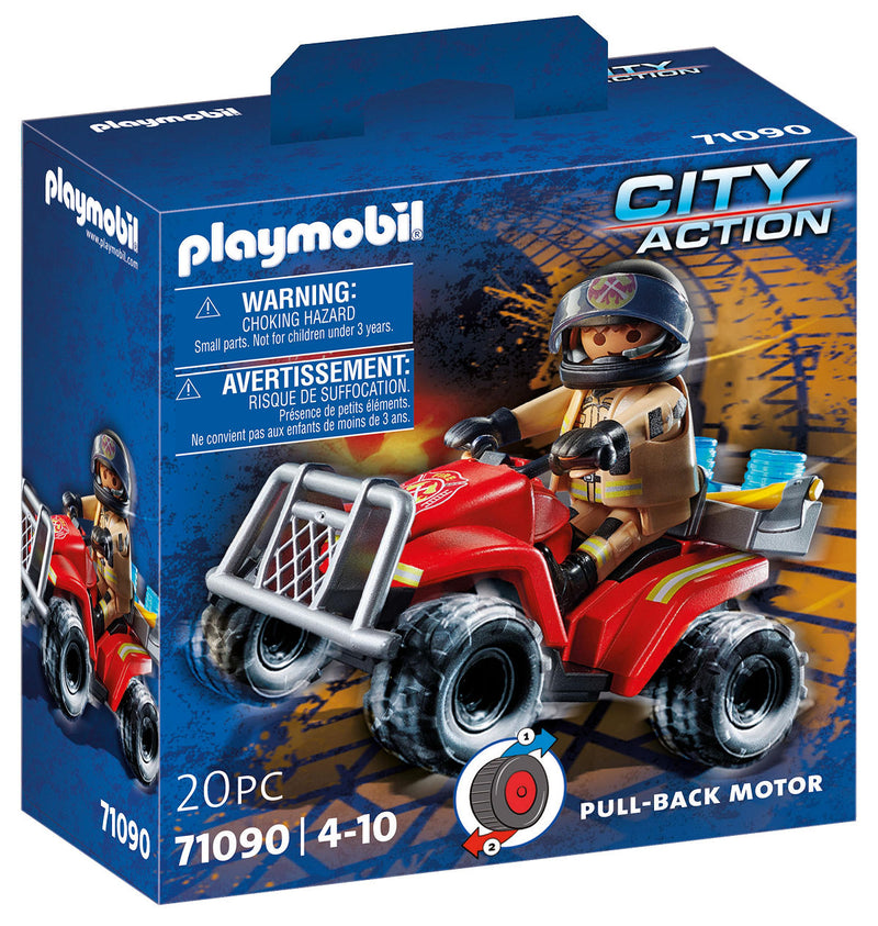 Playmobil 71090 City Action Brandweer Speed Quad