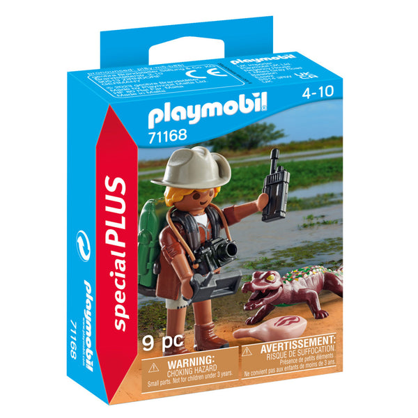 Playmobil Specials Onderzoeker met Jonge Kaaiman - 71168