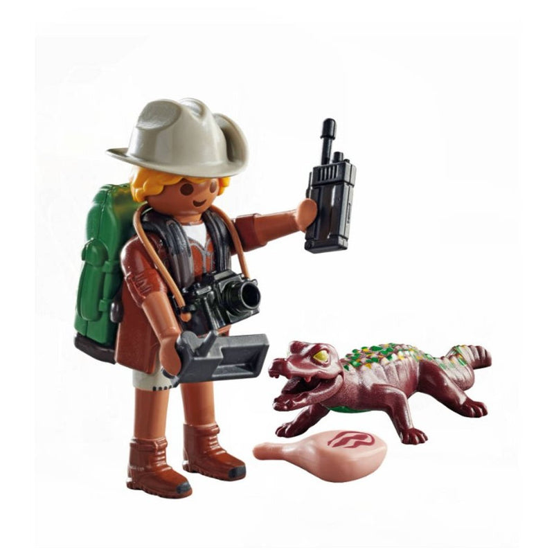Playmobil Specials Onderzoeker met Jonge Kaaiman - 71168