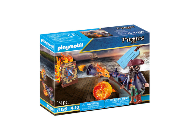 Playmobil Pirates 71189 Piraat met kanon