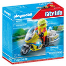 Playmobil 71205 City Life Noodmotorfiets met Zwaailicht