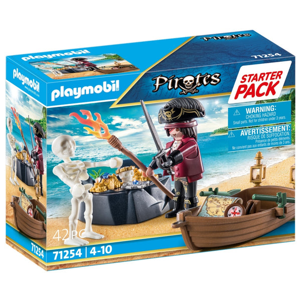 Playmobil Starterpack Piraat met Roeiboot - 71254