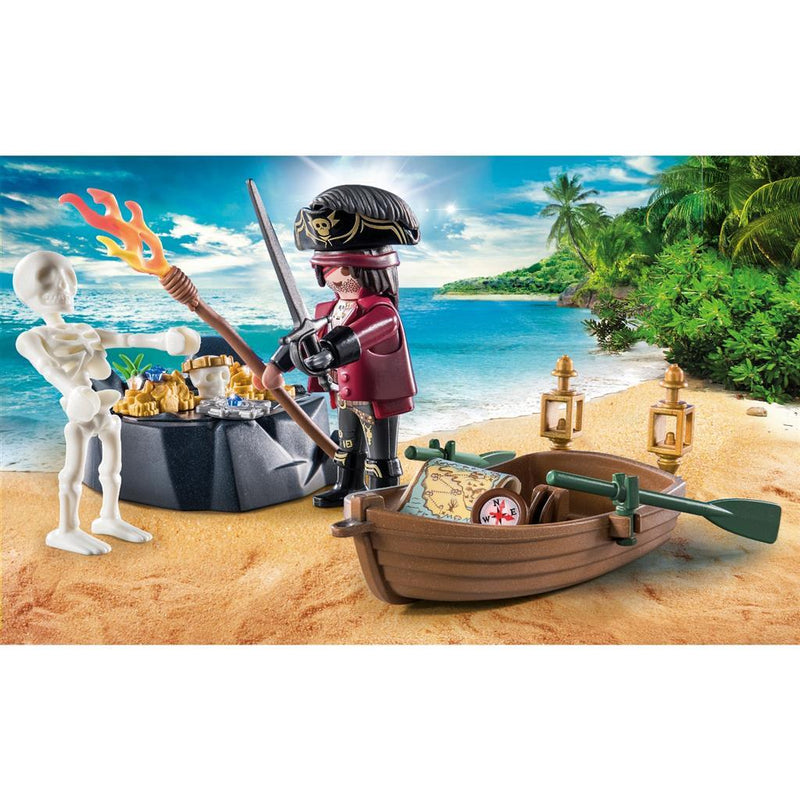 Playmobil Starterpack Piraat met roeiboot