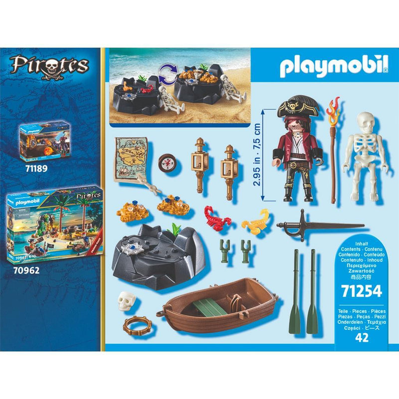 Playmobil Starterpack Piraat met roeiboot