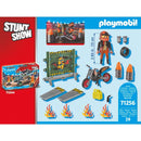 Playmobil Starterpack Stuntshow motor met vuurmuur