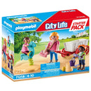 Playmobil 71258 Starter Pack City Life Kinderoppas Bolderwagen