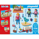 Playmobil 71258 Starter Pack City Life Kinderoppas Bolderwagen