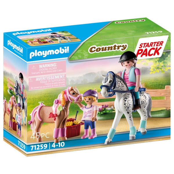 Playmobil Starterpack paardenverzorging