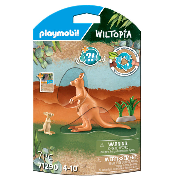 Playmobil Wiltopia Kangoeroe met Welp - 71290