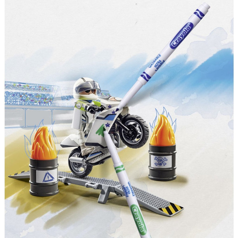 Playmobil Color Motorcrossmotor - 71377