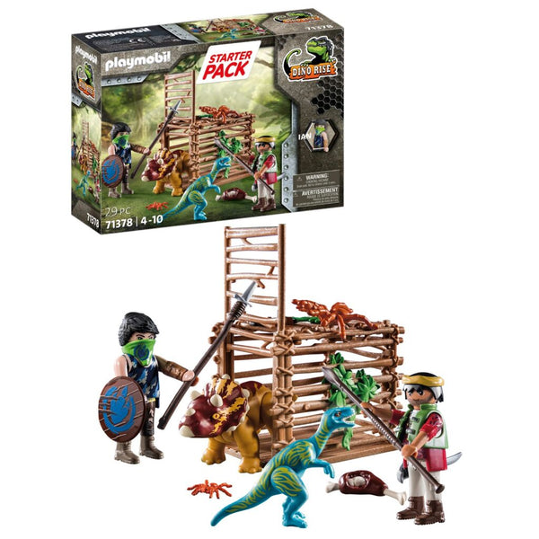 Playmobil Dino Rise Starterpack Bevrijding van de Triceratops - 71378