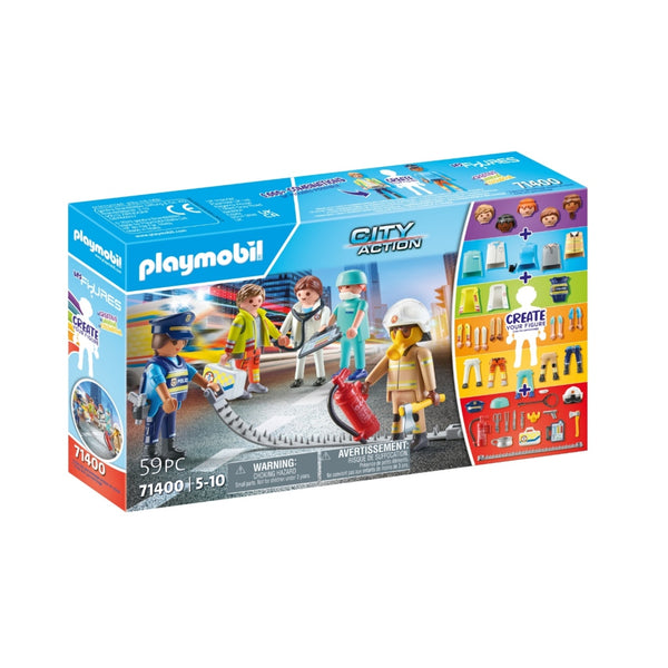 Playmobil City Action My Figures: Reddingsmissie - 71400