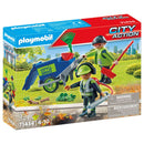Playmobil City Action Figurenset Schoonmaakteam - 71434