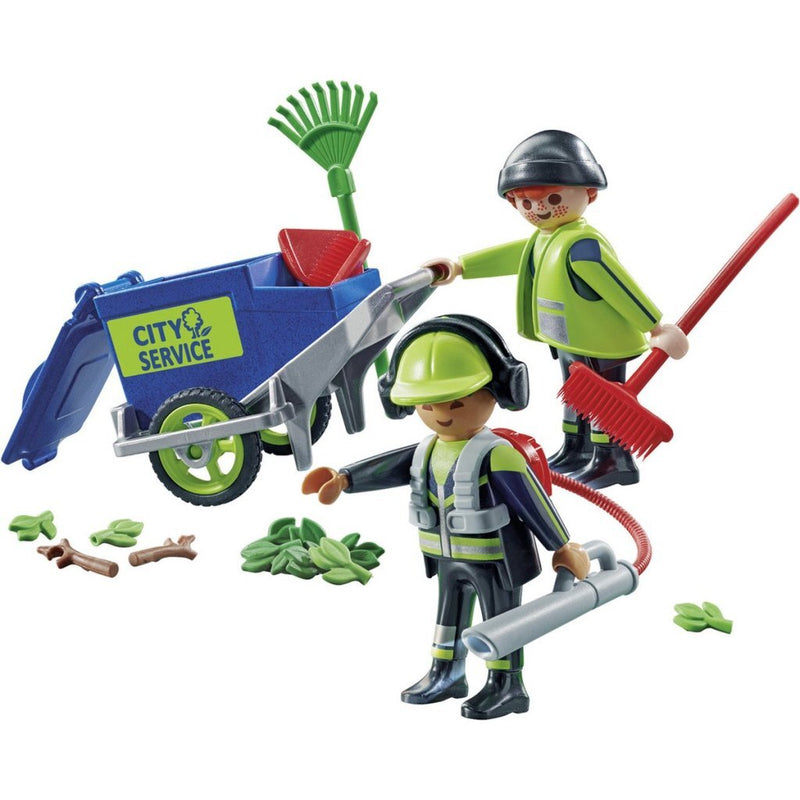 Playmobil City Action Figurenset Schoonmaakteam - 71434