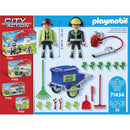 Playmobil City Action Figurenset Schoonmaakteam - 71434