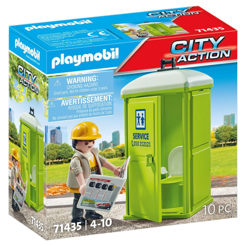 Playmobil City Action Mobiel Toilet - 71435