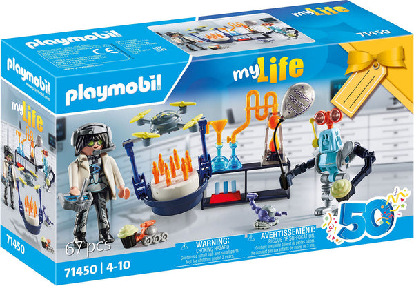 Playmobil My Life Onderzoekers met Robots - 71450