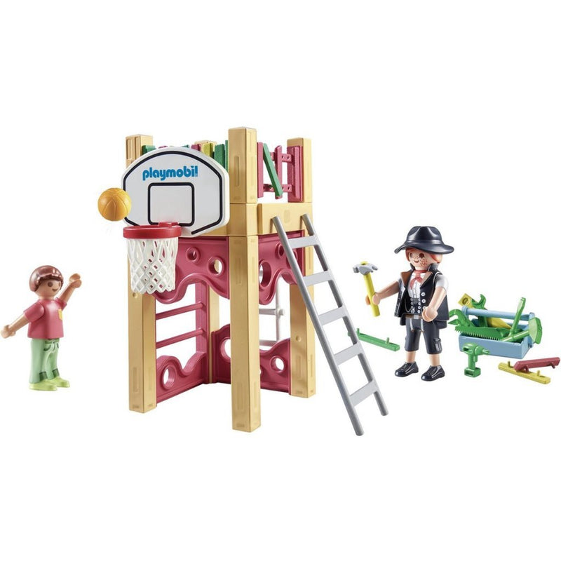 Playmobil Starter Packs Timmerman op weg naar klus